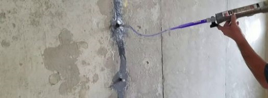 Foundation Crack Injections